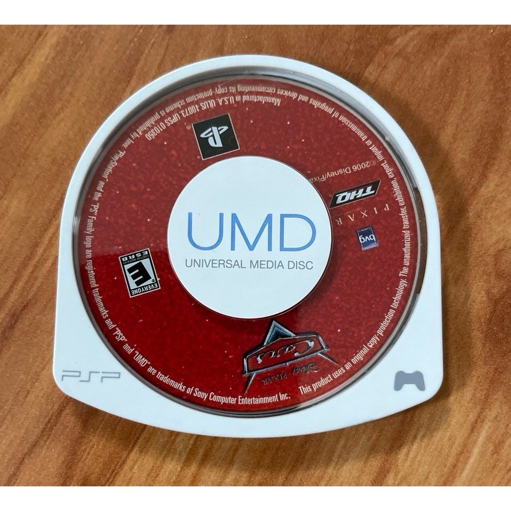 Disney/Pixar Cars video game for the Sony PlayStation Portable (PSP).